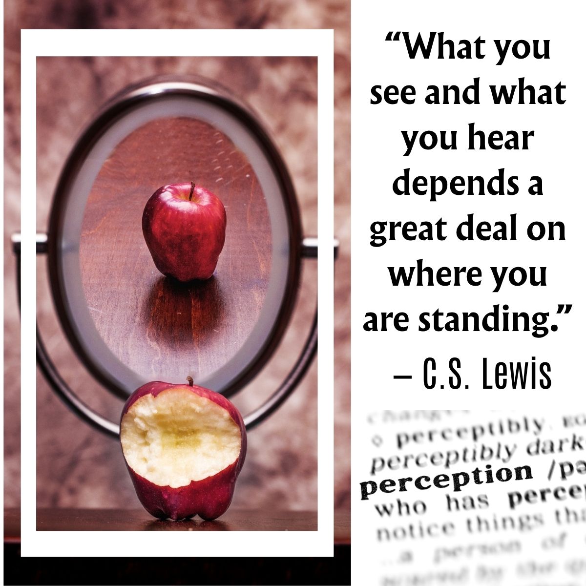 Out of the Hallucination: Choosing Our Perception, Choosing Our Reality