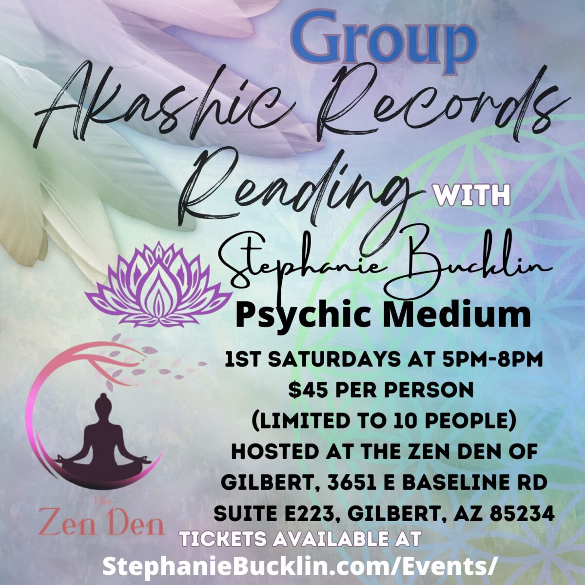 Group Akashic Records Reading Experience (December)