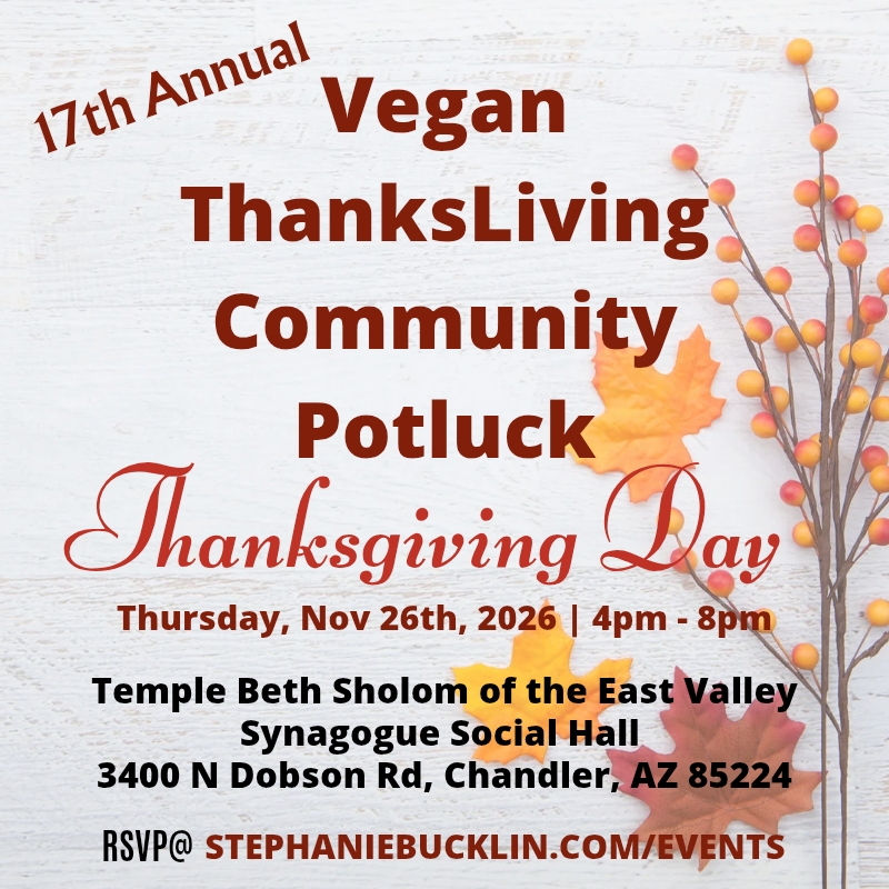 Vegan ThanksLiving Community Potluck 2026